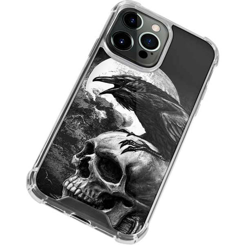 Alchemy Carta Poe's Raven iPhone 14 Pro Clear Case